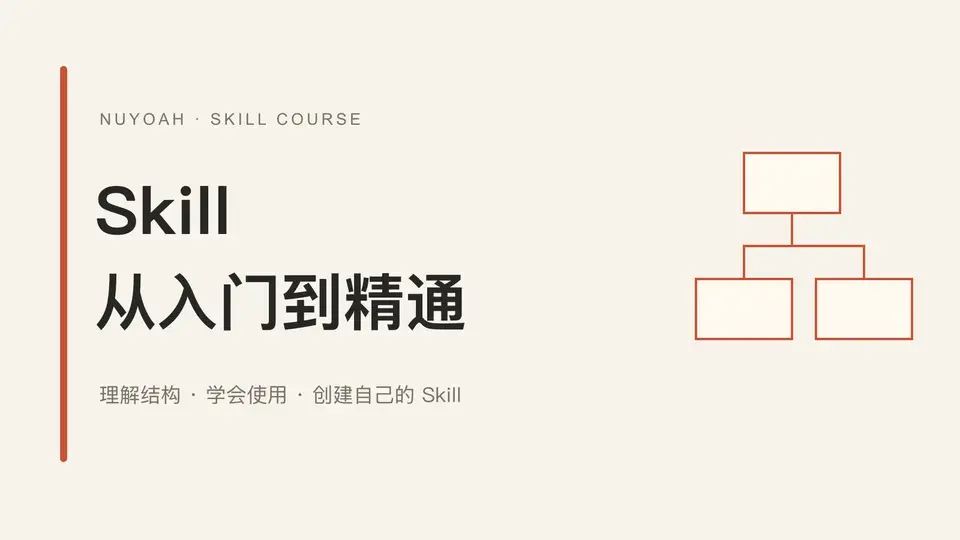Skill 从入门到精通